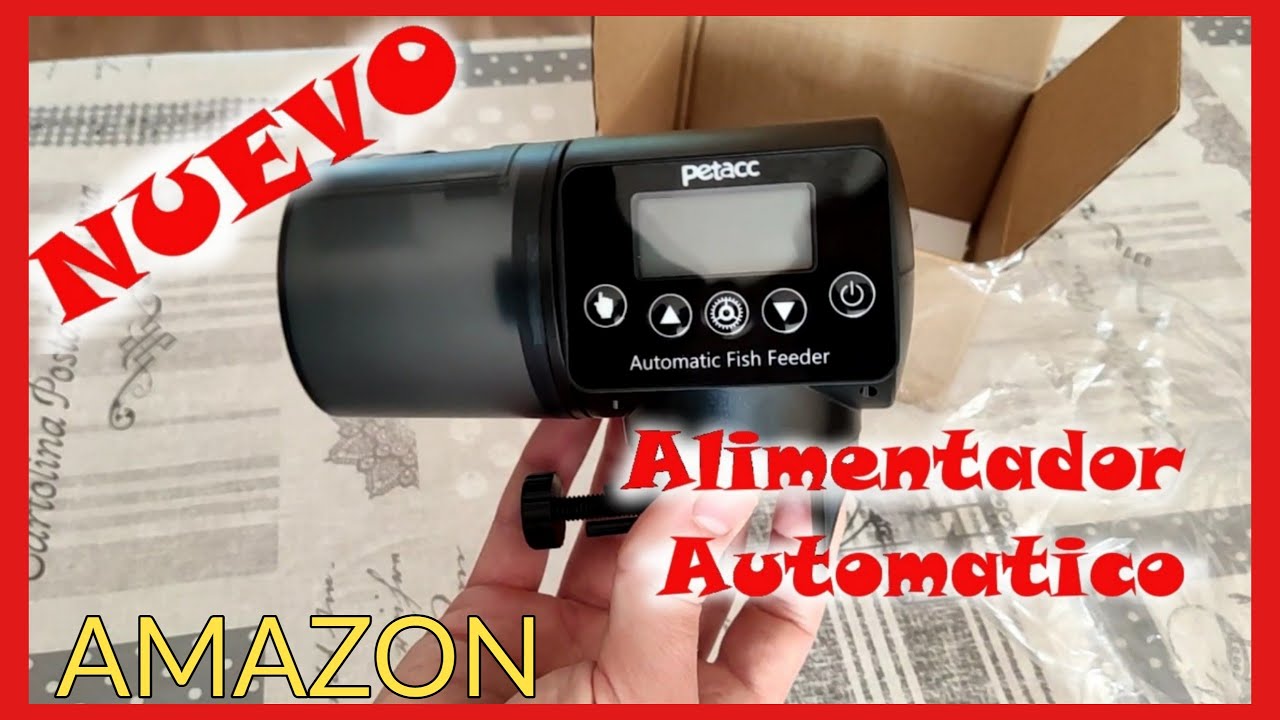 COMEDERO automático/Autofood/ALIMENTADOR automático BBB 🐟🦐 - Regalito de cumple [AMAZON]