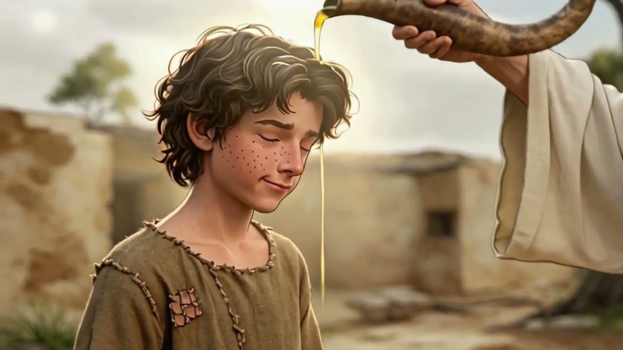 Bible story film: Bible Time Traveler: David – From Shepherd Boy to Chosen King 🐑👑