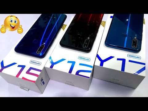 Vivo Y12 ll Vivo Y15 ll Vivo Y17 - Unboxing and Review ll 5000mAh II AI Triple Camera