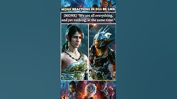 90% of Monk dialogues in Baldur