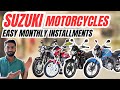 Suzuki Motorcycles New Installment Plan! Is Buying Motorcycles on Installments HALAL or HARAM?