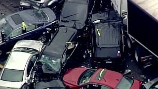 3 killed in 40-car pileup on I-96 in Livingston County