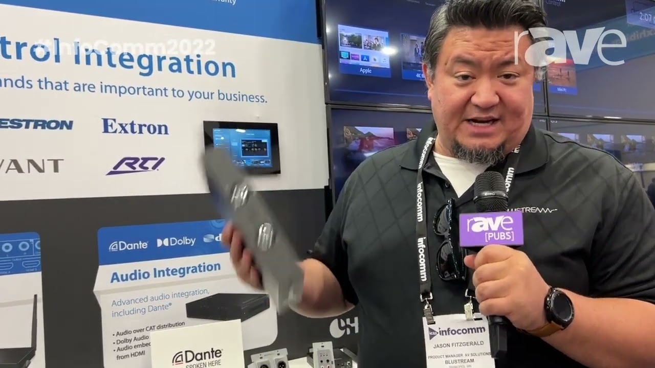 InfoComm 2022: Blustream Offers NPA100DA and NPA70DA Dante-Enabled Network Amplifiers