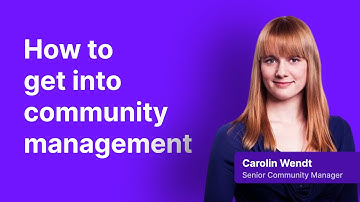 Getting into Community Management in gaming (with Carolin Wendt)