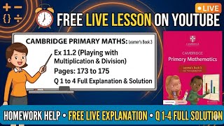 Master Multiplication &amp; Division with Cambridge Primary Math Learner's Book 3! 😊