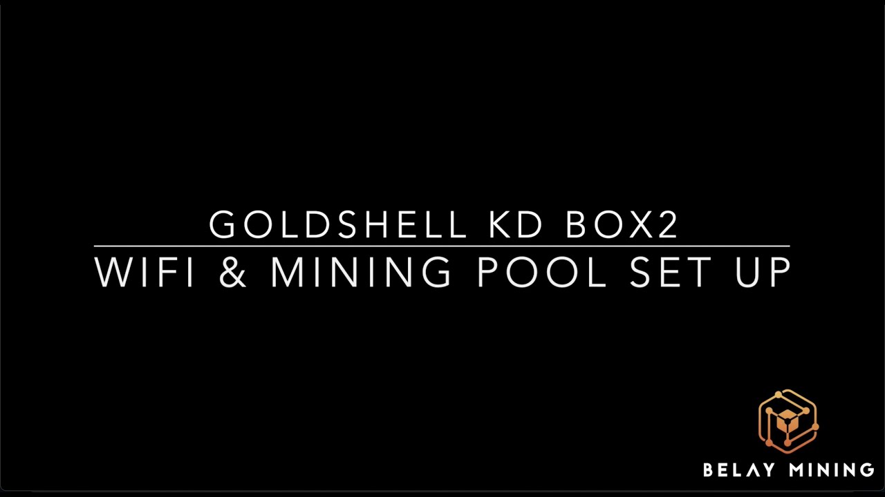 Goldshell-minero KD BOX II 5TH/S, 400W, con PSU, Asic, poco ruido que