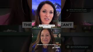 In this clip from Riding the Big Wheel, Amy Osmond Cook explains why AI may be able to create, analy