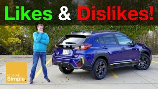 Everything I LIKE and DISLIKE about the 2024 Subaru Crosstrek Sport