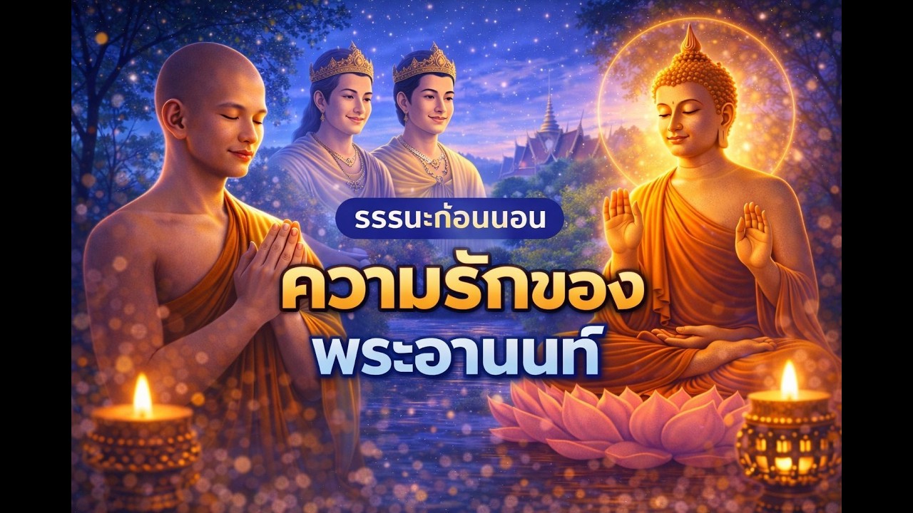 ธรรมะก่อนนอน พระอานนท์  ความรักที่มีต่อ พระพุทธเจ้า เดือนแห่งความรัก วันวาเลนไทน์