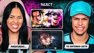 2 EM 1: TAKA   ANNY - Ciclo Infinito & Divergentes | [React em Casal] 🔥