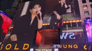 JUNGKOOK Times Square TSX Stage [Full Concert SNTY   Seven   3D   Yes or No   PDC Fancam 231109]