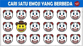 DAPATKAH KAMU MENEMUKANNYA? I TEKA TEKI SULIT CARI SATU EMOJI YANG BERBEDA I RIDDLE EMOJIE #95