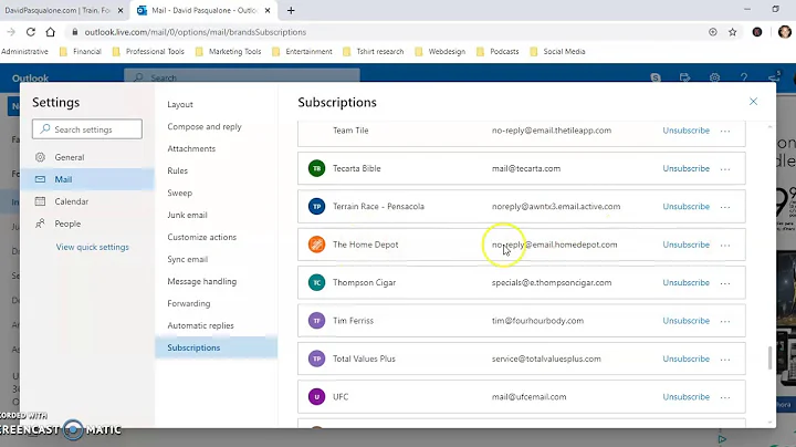 Hidden trick to help stop spam for Microsoft Hotmail & Outlook users! How to easily unsubscribe :)