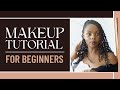 How to apply makeup for BEGINNERS|STEP BY STEP