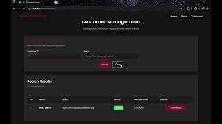 CS490 Individual Project – Milestone 3 (Customer Features Demo)