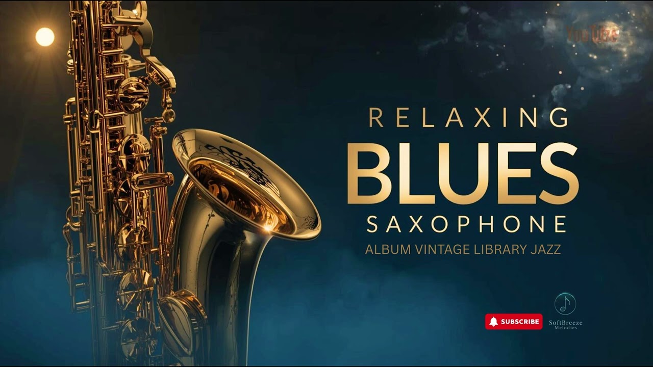 Vintage Library Jazz 📚 Smooth Saxophone for Relaxing & Study Ambience