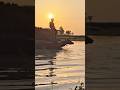 নদী পাড়ি দিচ্ছে মহিষের গাড়ি 🌅 | My Rural Journey BD #Shorts #BuffaloCart #SunSet #RuralBangladesh