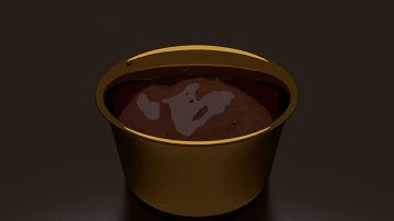 Chocolate - Blender 2.61 Fluid Simulation (Cycles HD Render)