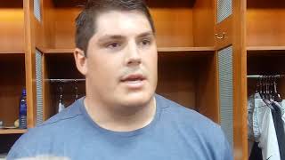 Browns Round 2 Pick Austin Corbett Fired Up About O-Lines Outing Agaist Buffalo Bills.