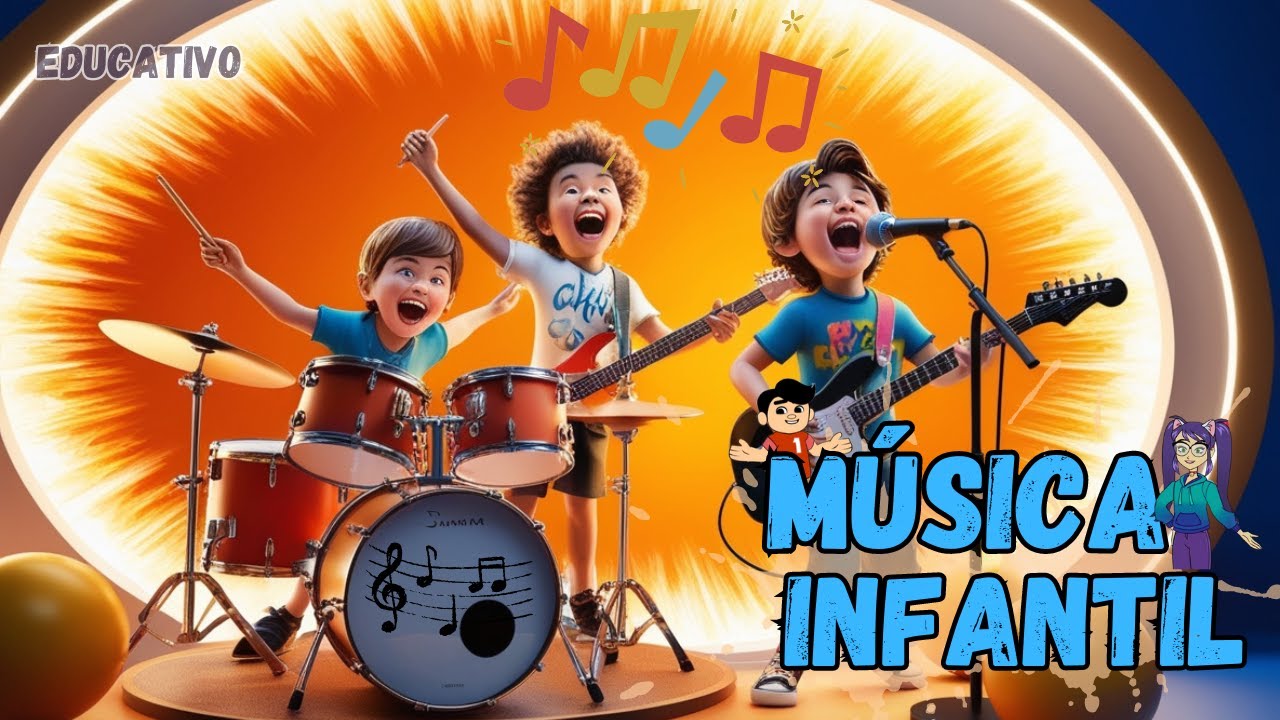 Música Infantil Animada [Educativo] Desenho Infantil - YouTube
