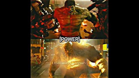 The incredible Hulk vs Abomination #shorts #hulk #abomination