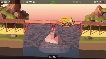 Poly Bridge 2 Challenge Levels : Level 3-09 Solution