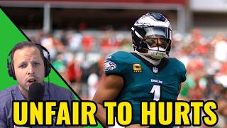 Athlete Statistics EAGLES : Jalen Hurts Is The Most Over Analyzed Player In The NFL