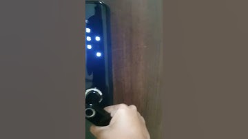 Smart door lock with privacy knob