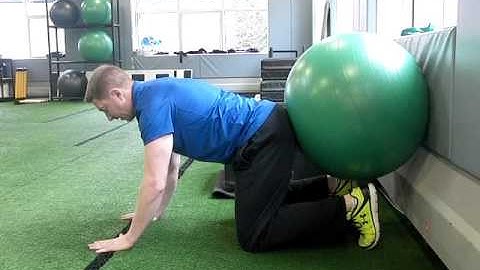 Quadruped Rocking with Core Activation