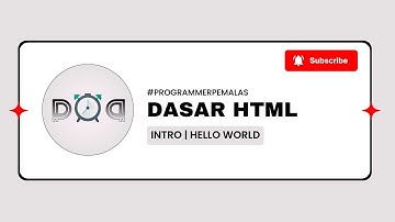 Dasar #html 1. Hello World