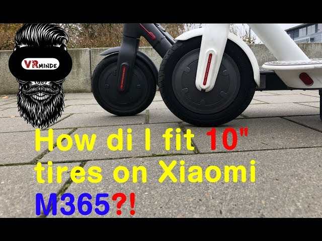 How to put 10-inch WHEELS on the XIAOMI M365  M365 PRO & CLONICS 🧿  Tutorial, tips and tricks 