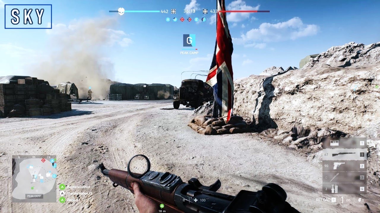 Battlefield V: Hamada Conquest Gameplay ( NO COMMENTARY ) 