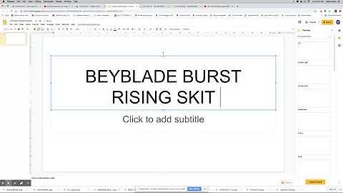 How to Make Channel Art on Google Slides! (Read description or listen to the video)
