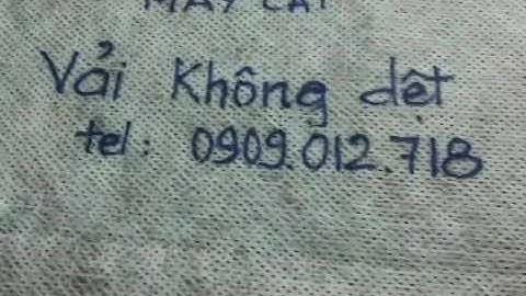 Máy cắt vải không dệt, sản phẩm mới, hướng đi mới... Tel: A. Hưng  0909.012718