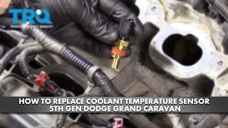 How to Replace Coolant Temperature Sensor 5th Gen Dodge Grand Caravan