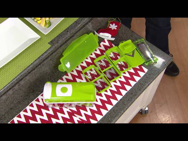 Genius Nicer Dicer Plus 10-piece Multi-Chopper with David Venable