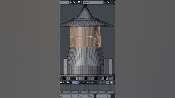 Lighthouse scene  in Blender | Blender tutorial | #shorts #youtubeshorts