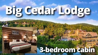 Big Cedar Lodge Resort Tour | 3Bedroom Cabin | Fun Mountain