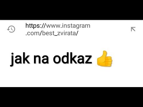 Video: Jak Skrýt Odkaz