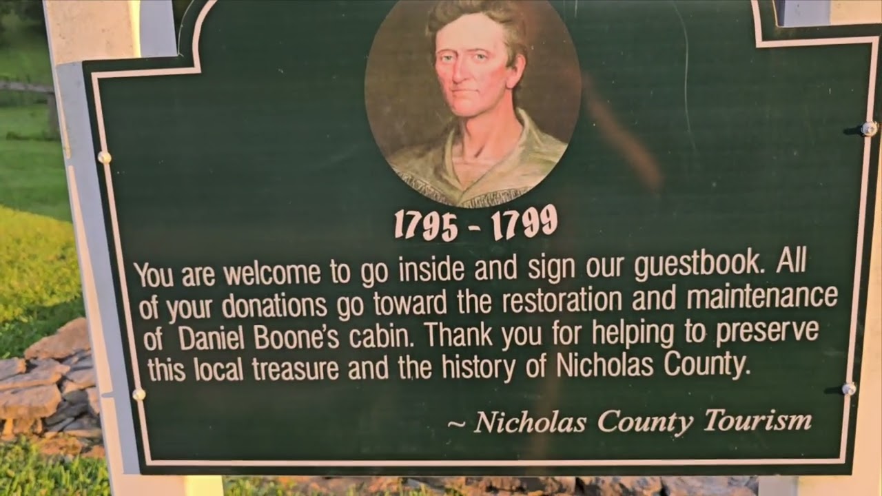 Daniel Boone last cabin in Kentucky 