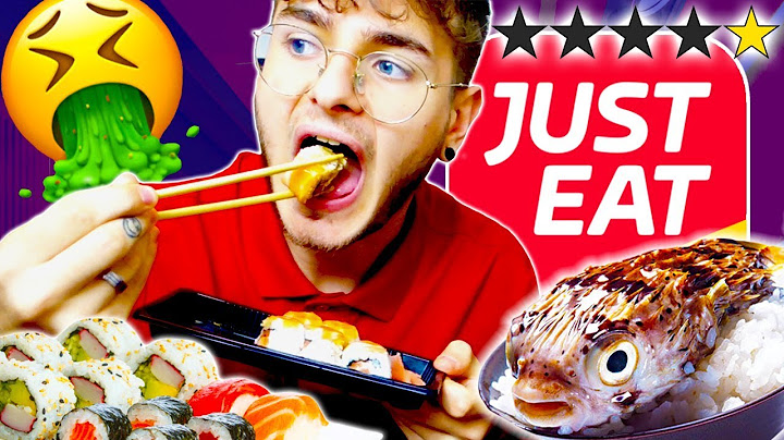 🤮🍣 Provo il SUSHI PEGGIO VALUTATO di JUST EAT!!! *Pazzesco*