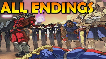 Capcom Fighting Evolution All Endings Every Character