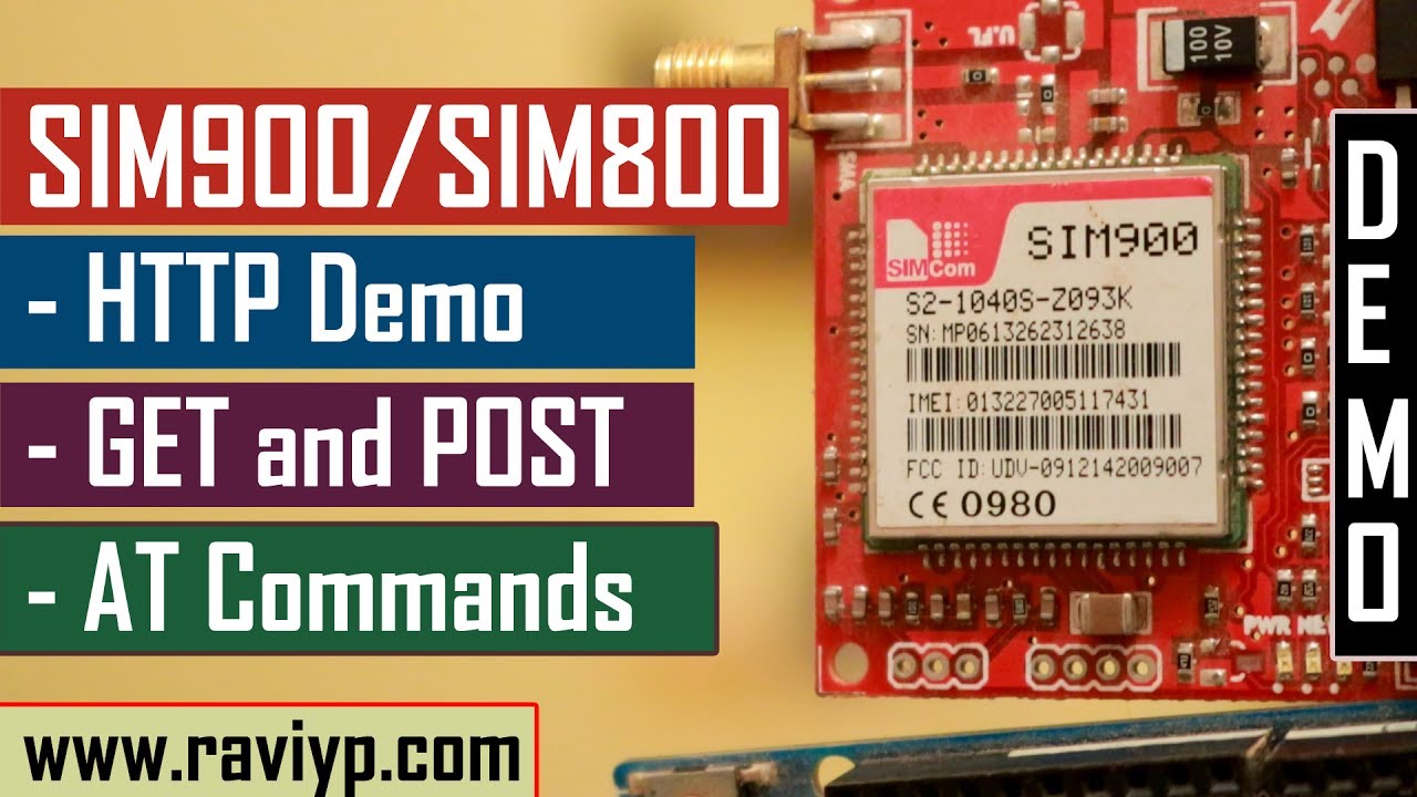 SIM900 GPRS HTTP AT Commands