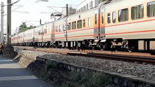 129次推拉式自強號花壇通過，往枋寮，E1011+PPP2520+E1010,109/07/05