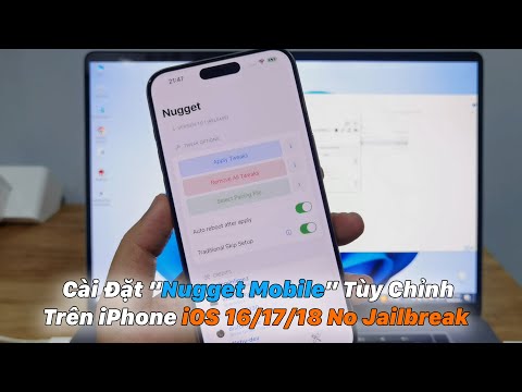 Cài Đặt “Nugget Mobile” Tùy Chỉnh Trên iPhone iOS 16/17/18 Không Cần Jailbreak
