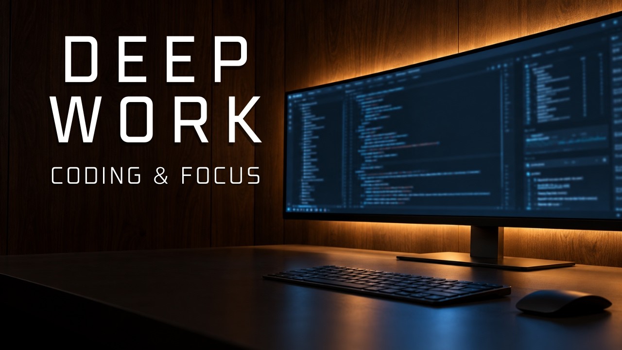 Deep Work Music for Coding & Focus | Minimal Electronic Music - YouTube