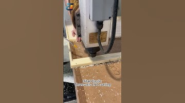 Three-axis CNC Machine Cutting Product Live Video