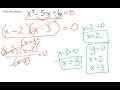 Finding Zeros of Quadratic Functions