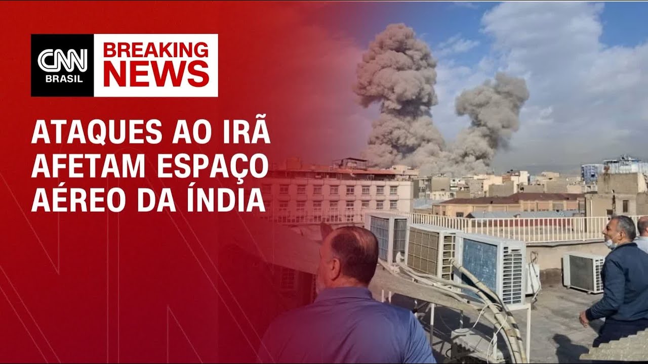 Aliada de Israel: Índia tem espaço aéreo afetado após ataques ao Irã | AGORA CNN