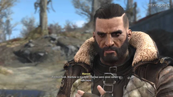 Fallout 4 - Killing Maxson during Blind Betrayal